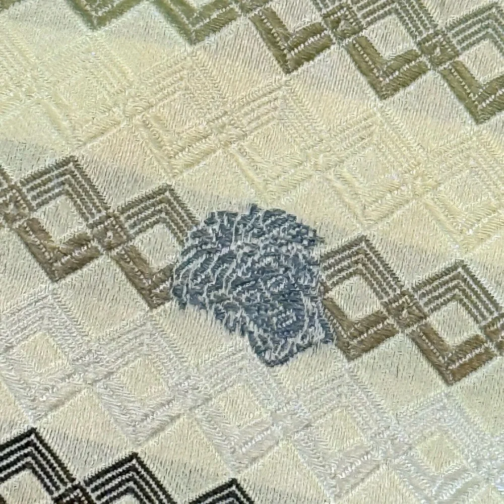 VERSACE Medusa Geometric Chain design tie 100% silk